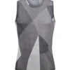 Cube Mesh Sleeveless Baselayer - Grey Camo -Deals Sport Gilet Store 10759 1