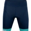 Cube Teamline Womens Lycra Shorts - Blue/Mint -Deals Sport Gilet Store 11159 1