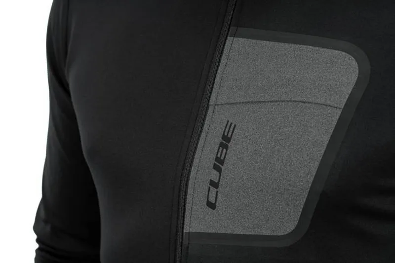 Cube ATX Full Zip Long Sleeve Jersey - Black 4 Cube ATX Full Zip Long Sleeve Jersey - Black - Image 2