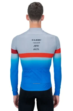 Cube Teamline Long Sleeve Jersey - Blue/Red/Grey 10 Cube Teamline Long Sleeve Jersey - Blue/Red/Grey -Deals Sport Gilet Store 11492 3