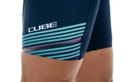 Cube Teamline Women's Lycra Shorts - Blue/Mint -Deals Sport Gilet Store 12207 4