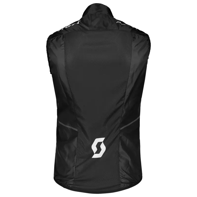 Scott RC Team Windbreaker Vest - Black/White 3 Scott RC Team Windbreaker Vest - Black/White