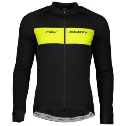 Scott RC Warm Men's Long Sleeve Jersey - Black