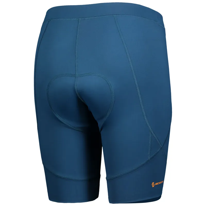 Scott Endurance 10 +++ Womens Lycra Shorts - Lunar Blue/Amber Yellow 3 Scott Endurance 10 +++ Womens Lycra Shorts - Lunar Blue/Amber Yellow