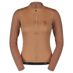 Scott Endurance 10 Women's Long Sleeve Jersey - Rose Beige/Braze Orange -Deals Sport Gilet Store 2803677506