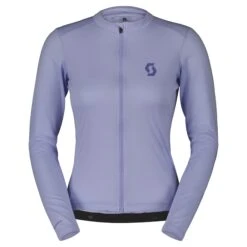 Scott Endurance 10 Women's Long Sleeve Jersey - Dark Blue/Metal Blue
