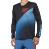 100 Percent R-Core X Men's Long Sleeve Jersey - Grey/Racer Red -Deals Sport Gilet Store 40000 00005 1
