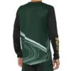 100 Percent R-Core X Limited Edition Men's Long Sleeve Jersey - Forest Green -Deals Sport Gilet Store 40000 00015 2