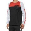 100 Percent R-Core Men's Long Sleeve Jersey - Black/White