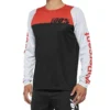 100 Percent R-Core Men's Long Sleeve Jersey - Black/Racer Red 1 100 Percent R-Core Men's Long Sleeve Jersey - Black/Racer Red -Deals Sport Gilet Store 40005 00000