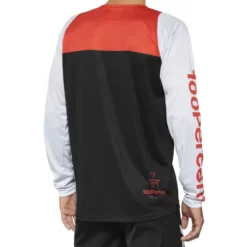 100 Percent R-Core Men's Long Sleeve Jersey - Black/Racer Red 8 100 Percent R-Core Men's Long Sleeve Jersey - Black/Racer Red -Deals Sport Gilet Store 40005 00000 2