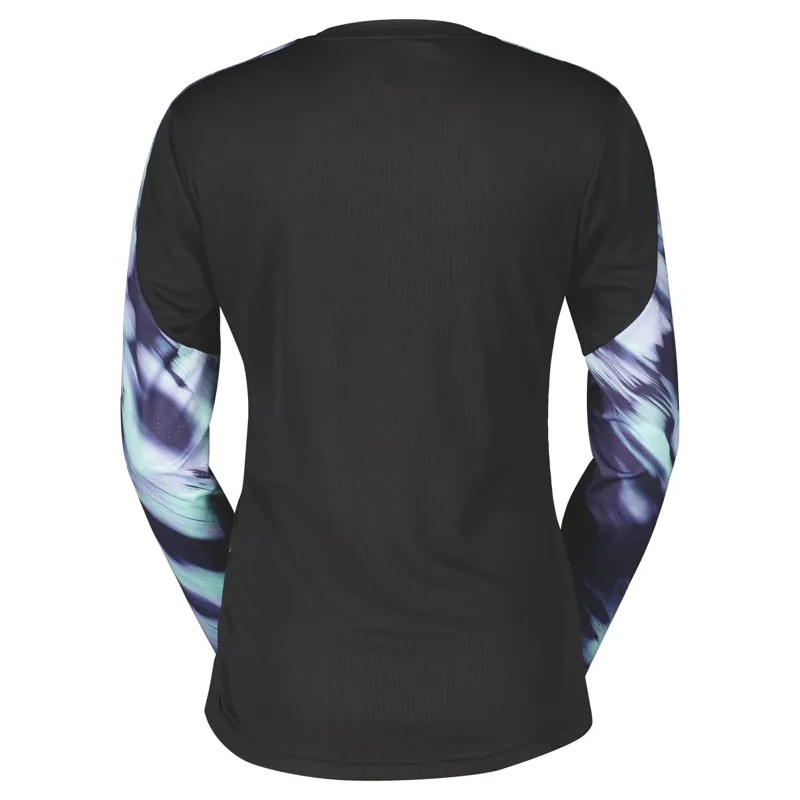 Scott Trail Contessa Signature Women's Long Sleeve Jersey - Black 4 Scott Trail Contessa Signature Women's Long Sleeve Jersey - Black - Image 2
