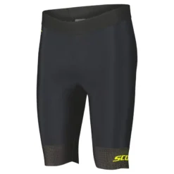 Scott RC Pro Men's Lycra Shorts - Black/Sulphur Yellow -Deals Sport Gilet Store 4031285024