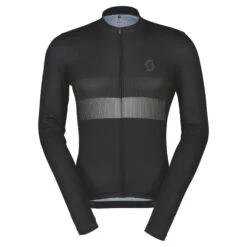 Scott RC Team 10 Men's Long Sleeve Jersey - Fir Green/Bitter Yellow