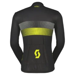 Deals Sport Gilet Store 24 Scott RC Team 10 Men's Long Sleeve Jersey - Black/Sulphur Yellow