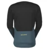 Scott Trail Tuned Men's Long Sleeve Jersey - Black/Aruba Green -Deals Sport Gilet Store 4032287333A