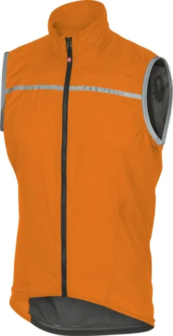 Castelli Superleggera Windproof Gilet - Orange