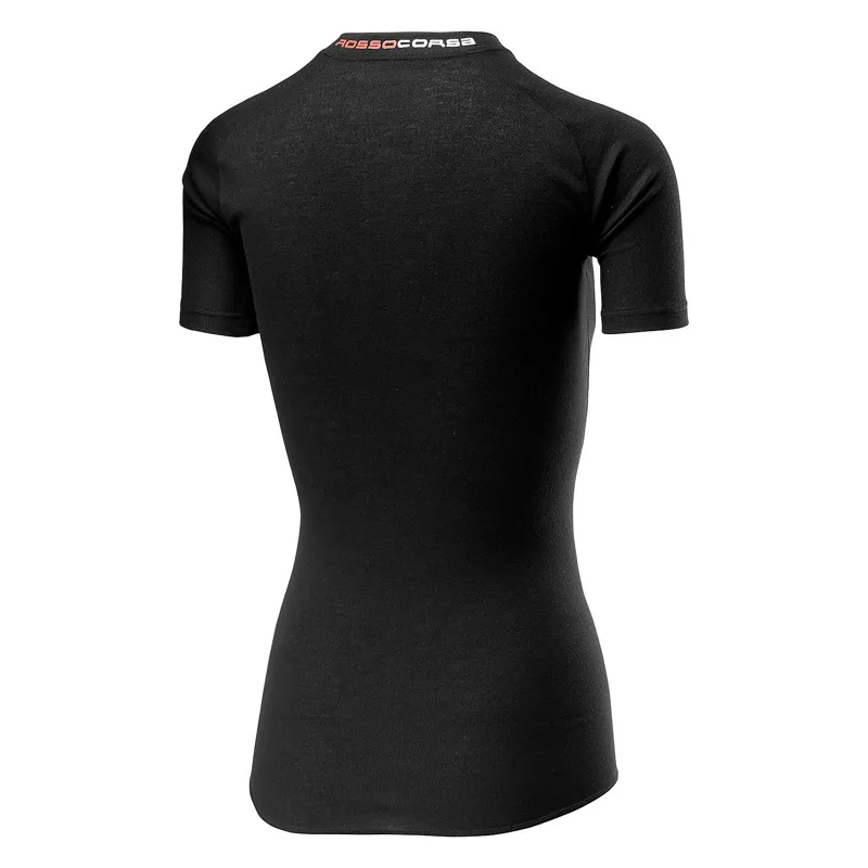 Castelli Prosecco R Womens Short Sleeve Base Layer - Black 3 Castelli Prosecco R Womens Short Sleeve Base Layer - Black