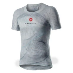 Castelli Pro Mesh Short Sleeve Base Layer - Red