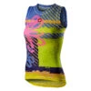 Castelli Pro Mesh Womens Sleeveless Base Layer - Orange Flower -Deals Sport Gilet Store 452007920p 995 01 1400wx1400h 1