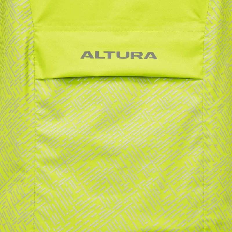 Altura Icon Men's Pocket Rocket Waterproof Packable Gilet - Lime 9 Altura Icon Men's Pocket Rocket Waterproof Packable Gilet - Lime - Image 7
