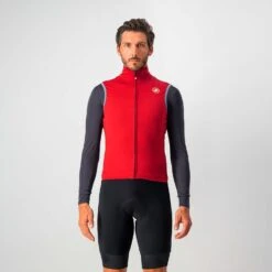 Castelli Perfetto RoS Men's Vest - Yellow Fluo