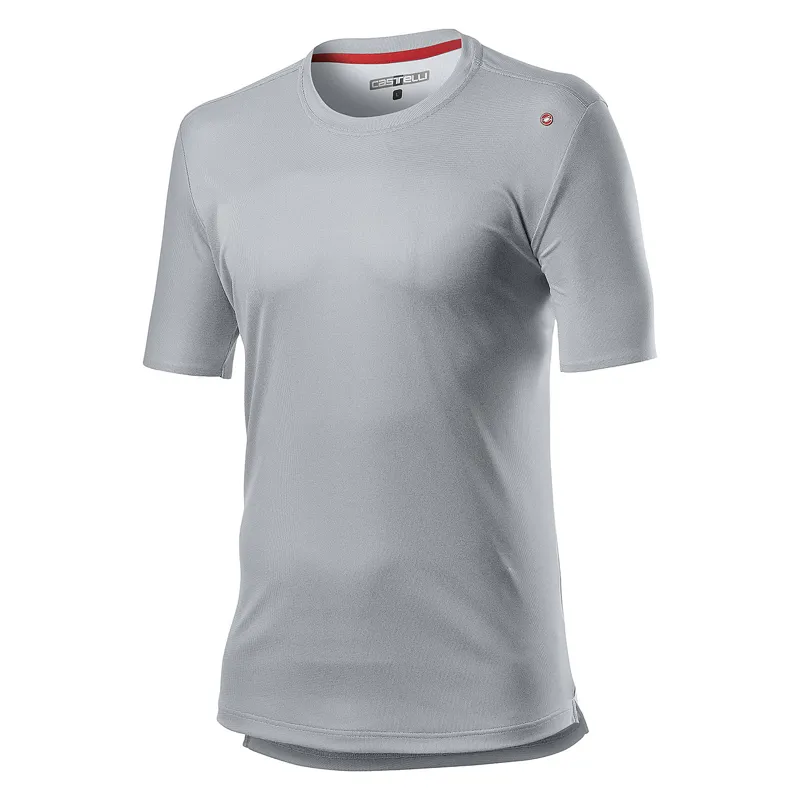 Castelli Tech Tee - Silver/Grey 3 Castelli Tech Tee - Silver/Grey