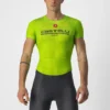 Castelli Pro Mesh Men's Short Sleeve Base Layer - Electric Lime -Deals Sport Gilet Store CS220343831 1