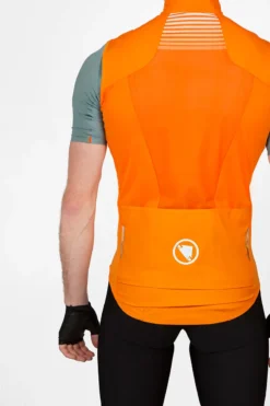 Endura Pro SL Lite Windproof Men's Gilet - Pumpkin -Deals Sport Gilet Store E9172OPPumpkin 5