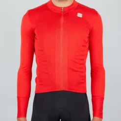 Sportful Strike Long Sleeve Jersey - Red/Black -Deals Sport Gilet Store SF20014REDBLK 1