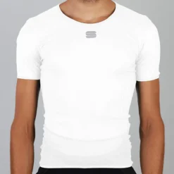 Sportful Pro Men's Short Sleeve Base Layer - White -Deals Sport Gilet Store SF20074WHT 1