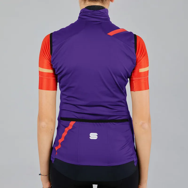 Sportful Fiandre Light NoRain Womens Vest - Violet 3 Sportful Fiandre Light NoRain Womens Vest - Violet