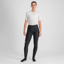 Sportful Classic Women's Tights - Black/Pompelmo