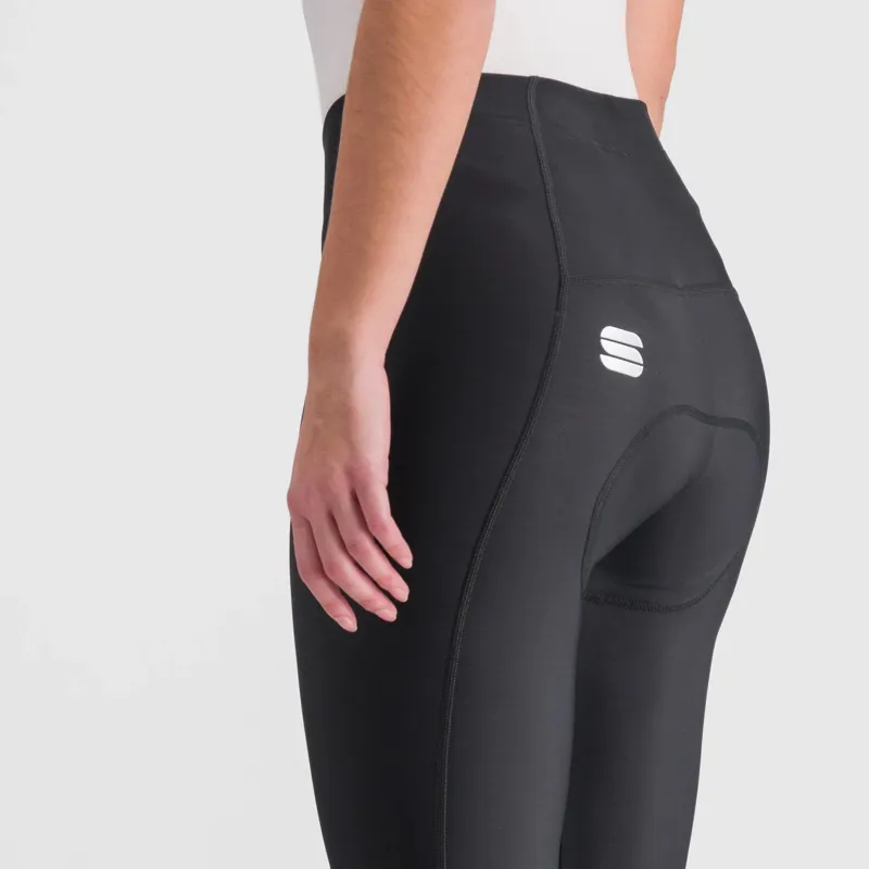 Sportful Classic Women's Tights - Black/Pompelmo 4 Sportful Classic Women's Tights - Black/Pompelmo - Image 3