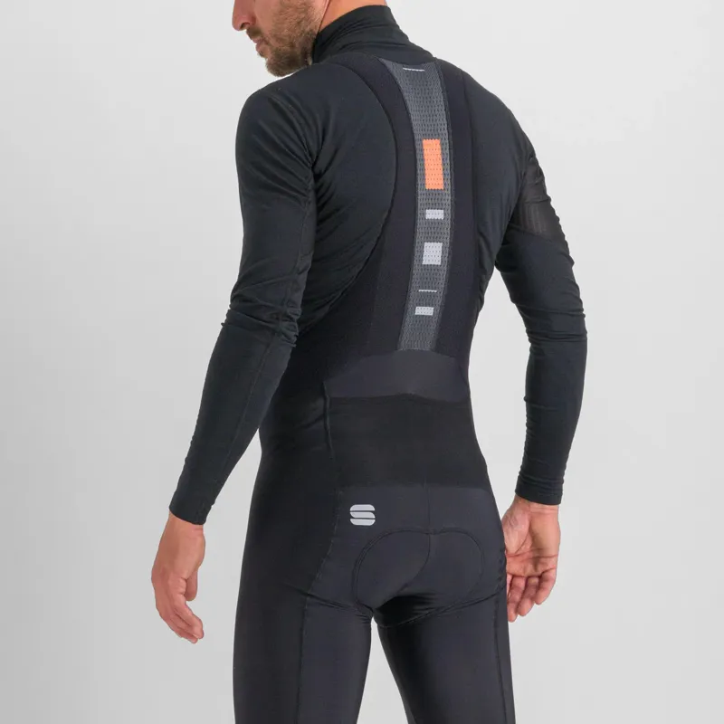 Sportful SottoZero Men's Long Sleeve Base Layer - Black 8 Sportful SottoZero Men's Long Sleeve Base Layer - Black - Image 6