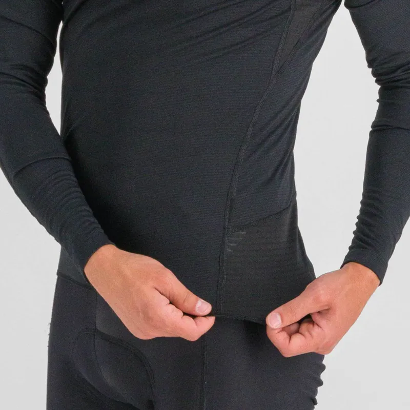 Sportful SottoZero Men's Long Sleeve Base Layer - Black 5 Sportful SottoZero Men's Long Sleeve Base Layer - Black - Image 3