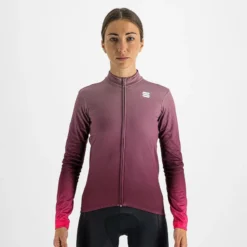 Sportful Rocket Thermal Women's Long Sleeve Jersey - Mauve -Deals Sport Gilet Store SF21536Mauve 1