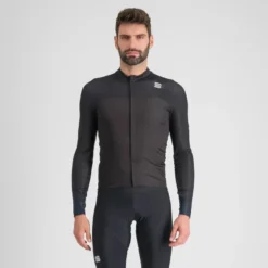 Sportful BodyFit Pro Men's Long Sleeve Jersey - Black/Galaxy Blue -Deals Sport Gilet Store SF22500BLKGalaxyBLU1