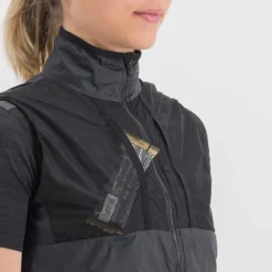 Sportful Giara Women's Layer Vest - Black 15 Sportful Giara Women's Layer Vest - Black -Deals Sport Gilet Store SF22504BLK5