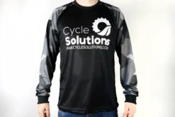 Cycle Solutions Long Sleeve Mountain Bike Jersey - Black/Camo 15 Cycle Solutions Long Sleeve Mountain Bike Jersey - Black/Camo -Deals Sport Gilet Store Solutionsmtbjersey1