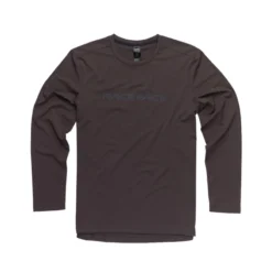 Race Face Commit Long Sleeve Tech Men's Jersey - Charcoal