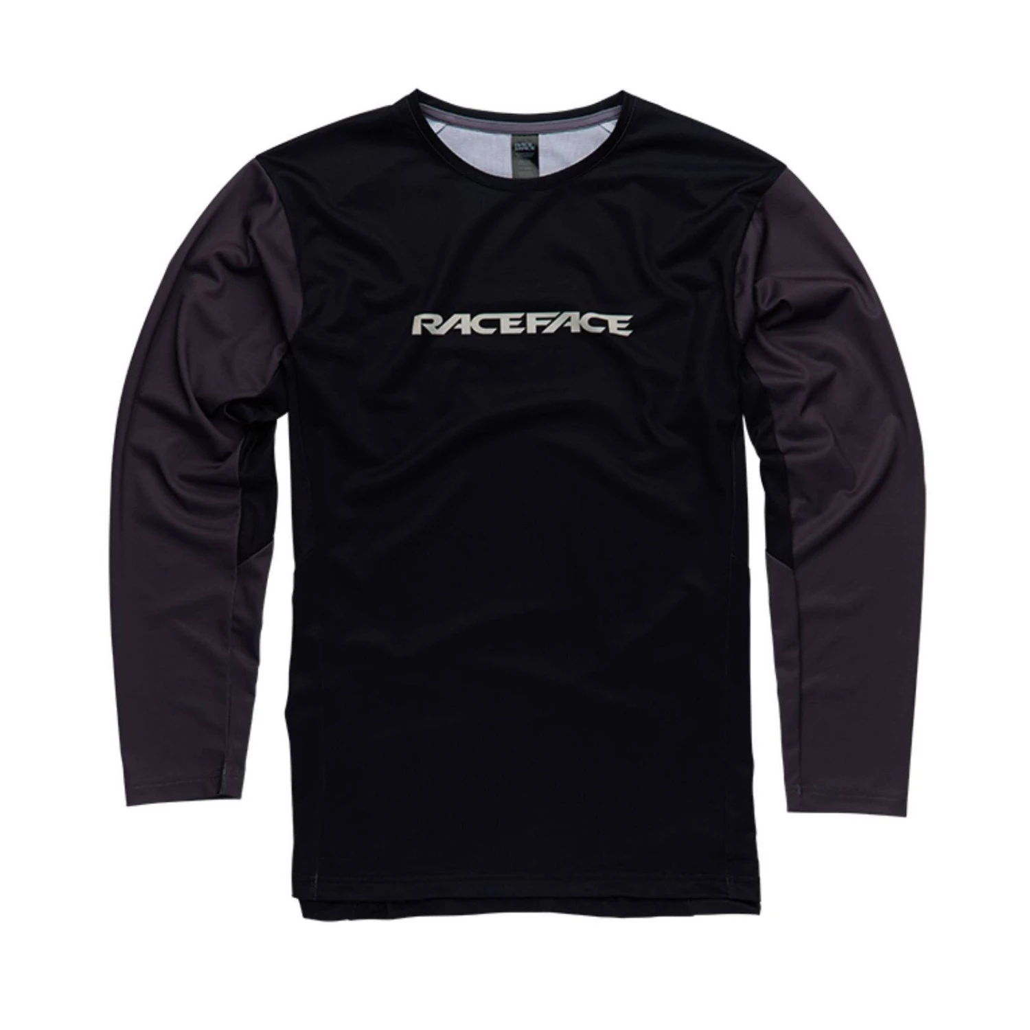 Race Face Indy Men's Long Sleeve MTB Jersey - Black 4 Race Face Indy Men's Long Sleeve MTB Jersey - Black - Image 2