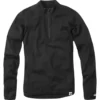 Madison Isoler Merino Womens Zip-neck Base Layer - Black