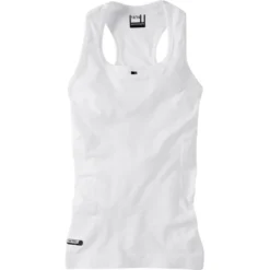 Madison Isoler Mesh Womens Sleeveless Base Layer - White