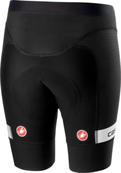 Castelli Free Aero Race 4 Womens Lycra Short Team - Black/White -Deals Sport Gilet Store cs19078blk 2