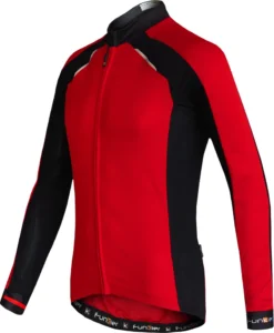Funkier Talana Active Long Sleeve Jersey - Red/Black -Deals Sport Gilet Store p59159017916d94.82244425