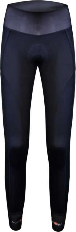 Funkier Polesse Pro Womens Micro Fleece Tights - Black