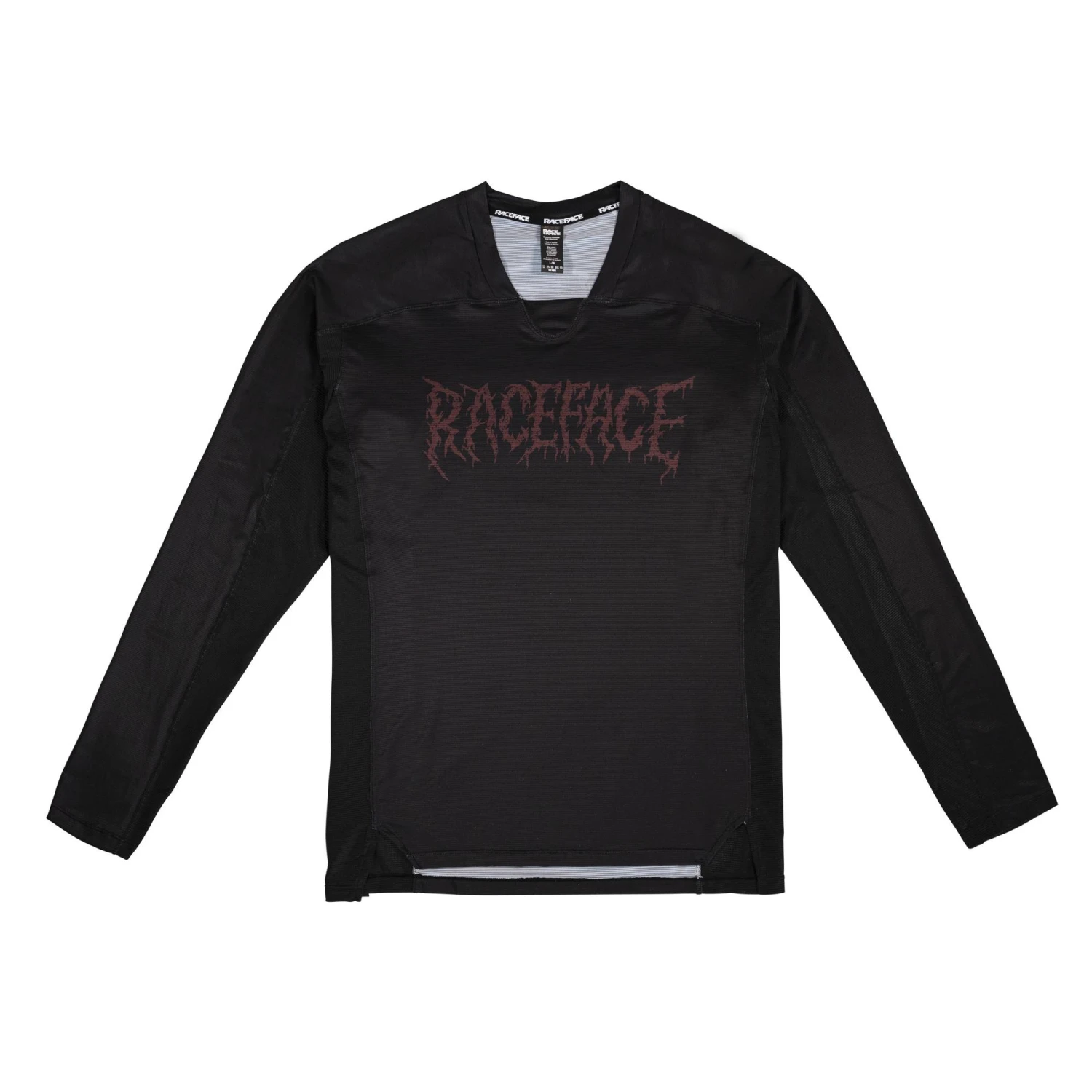 Race Face Diffuse Long Sleeve Jersey - Grey 3 Race Face Diffuse Long Sleeve Jersey - Grey