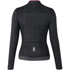 Shimano Kaede Women's Thermal Long Sleeve Jersey - Black 9 Shimano Kaede Women's Thermal Long Sleeve Jersey - Black -Deals Sport Gilet Store sc6801 back