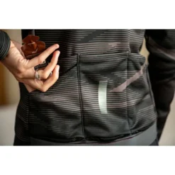 Shimano Kaede Women's Thermal Long Sleeve Jersey - Black/Grey -Deals Sport Gilet Store sc6803 life3